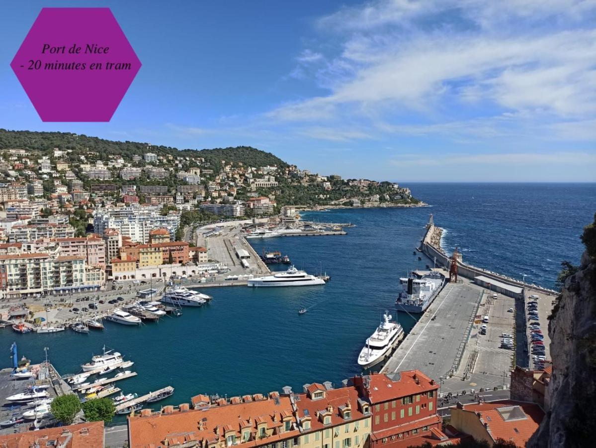 Studio - 1 Minute De La Plage Et De La Promenade Des Anglais Nizza Exterior foto